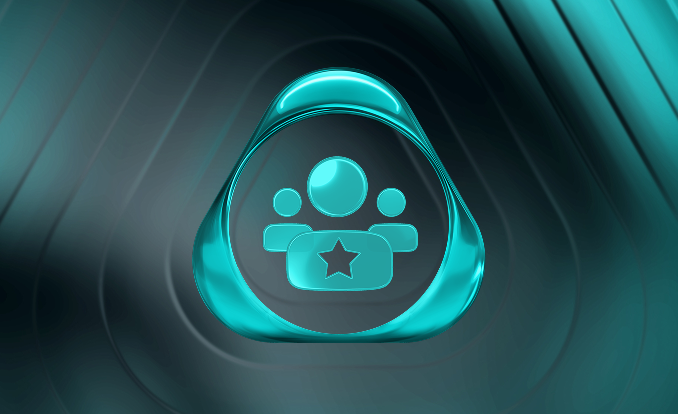 Das IQOS Botschafter Badge.