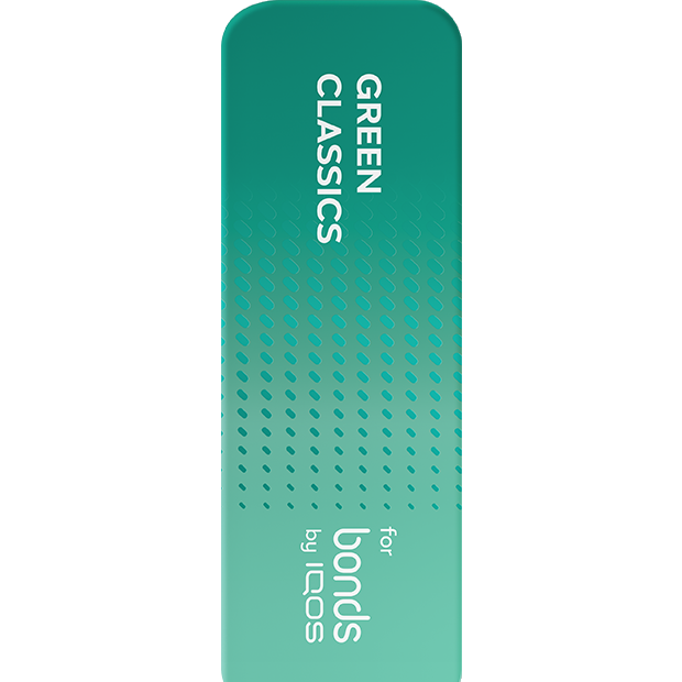 BLENDS Green Classics pre BONDS - karta príchute
