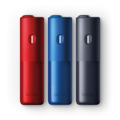 Červené, modré a čierne zariadenia BONDS by IQOS