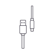 IQOS charging cable icon