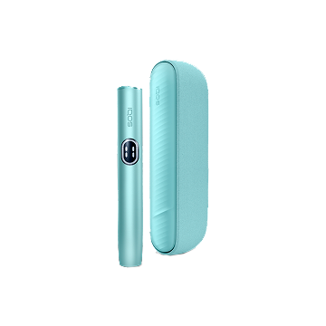Un IQOS ILUMA i color Breeze Blue