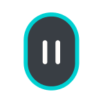 Ícono de pausa
