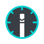 Ícono de tiempo remanente de la sesión.