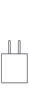An illustration showing an AC Power Adaptor.