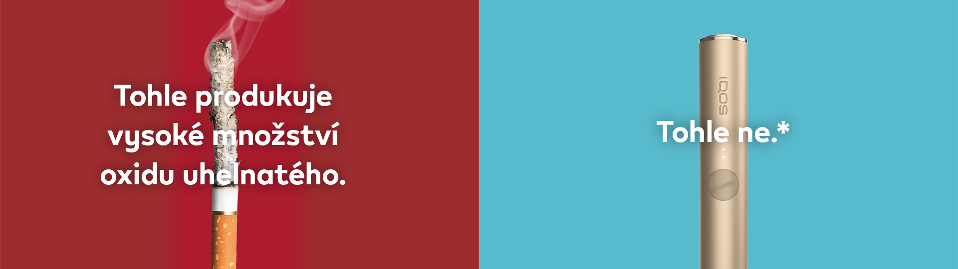 Proč IQOS produkuje méně škodlivin a oxidu uhelnatého než cigarety?