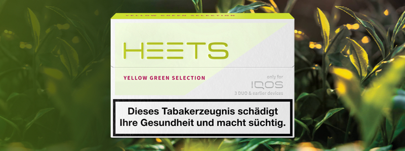 HEETS Yellow Green Packung