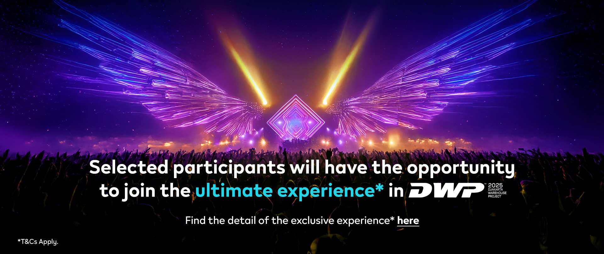 Selected participants will have the opportunity to join the IQOS Curious x Ultimate Experience at DWP.
