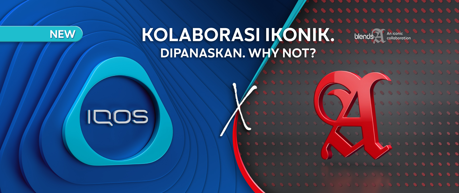Main banner teaser IQOS X BONDS