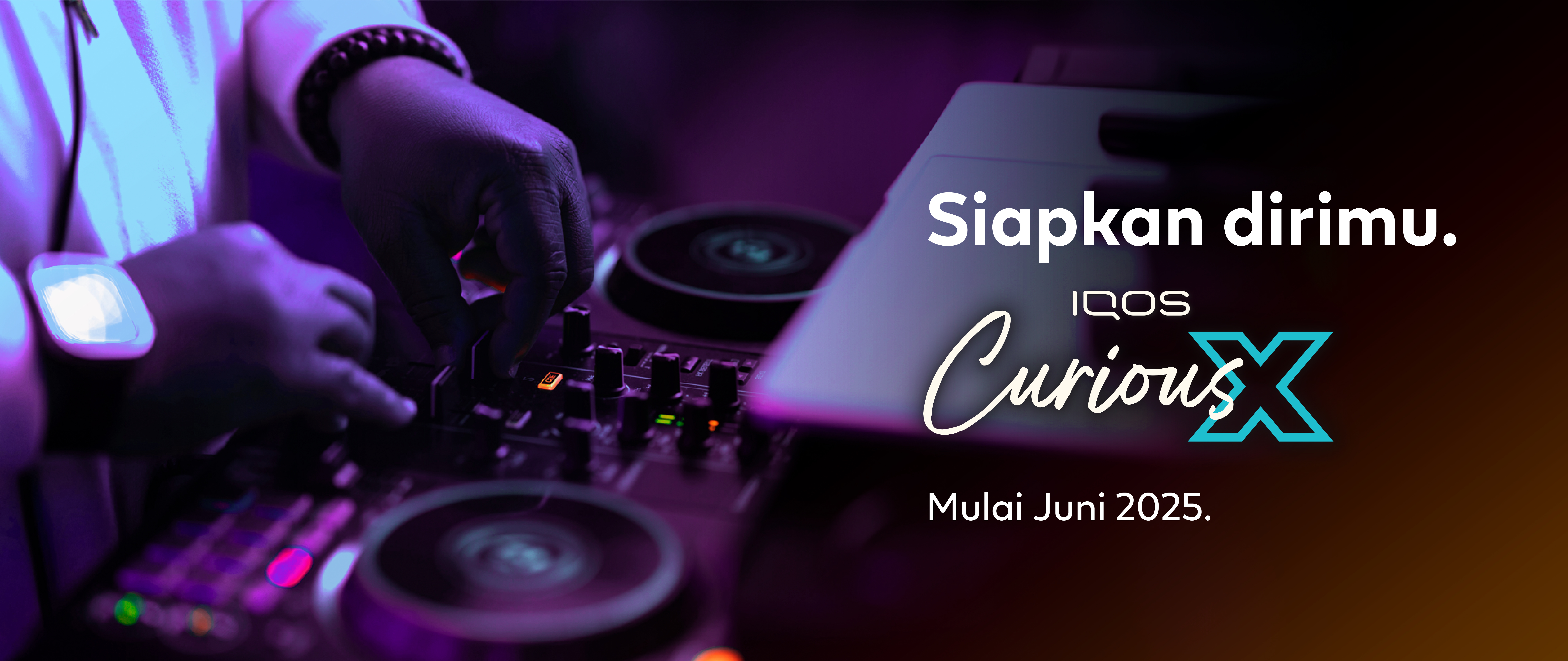 Baner siapkan diri untuk IQOS Curious X mulai Juni 2025