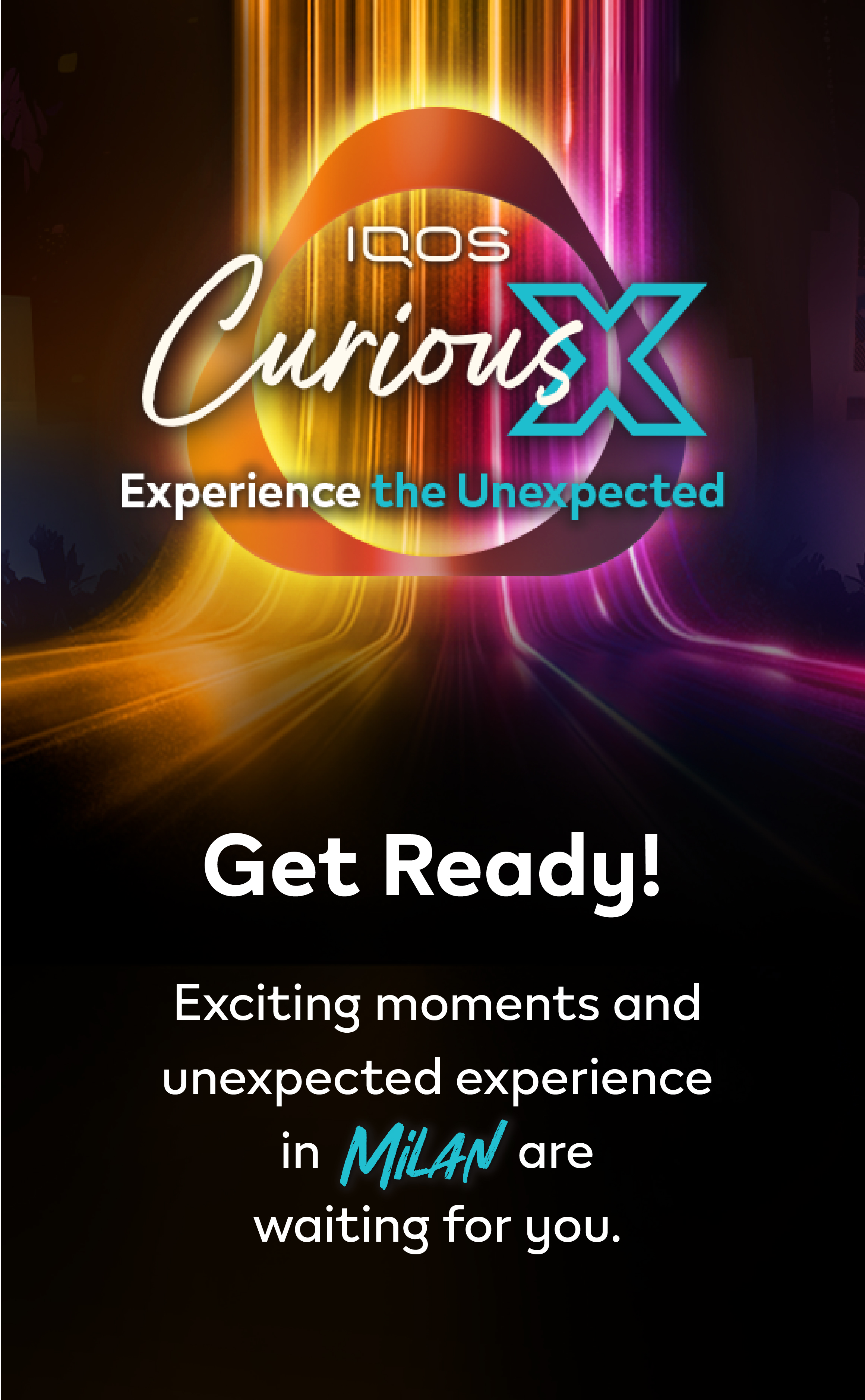 IQOS Curious X Experience the Unexpected Trip to Milan
