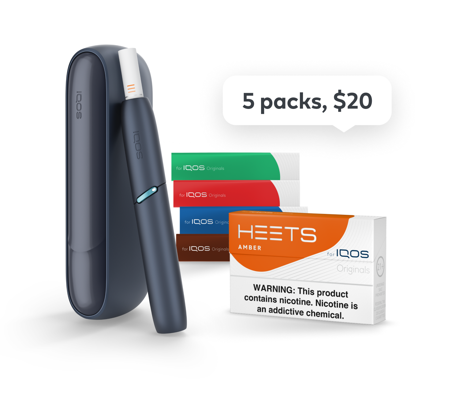 IQOS ORIGINALS USA | Heated Tobacco Device & Products | IQOS USA IQOS ORIGINALS USA | Heated Tobacco Device & Products | IQOS USA