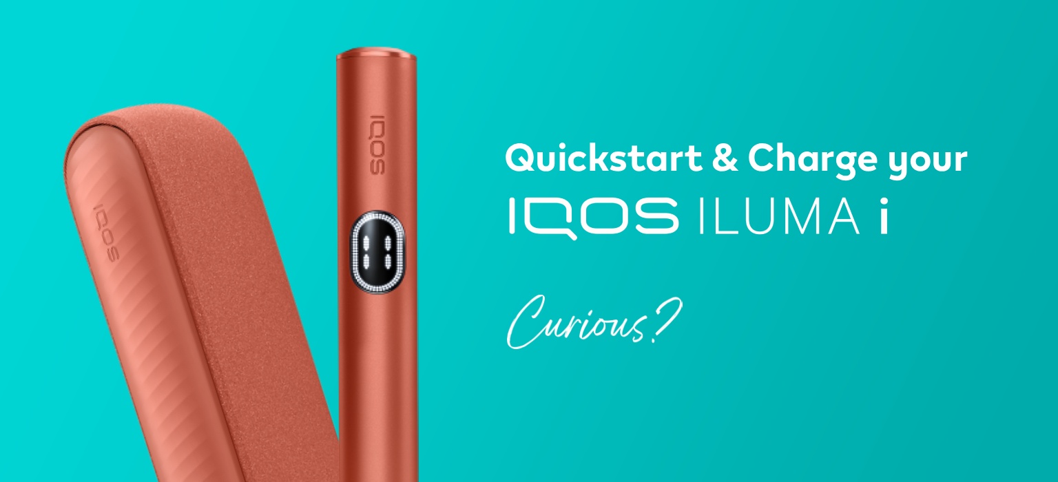 Quickstart & charge your IQOS ILUMA i
