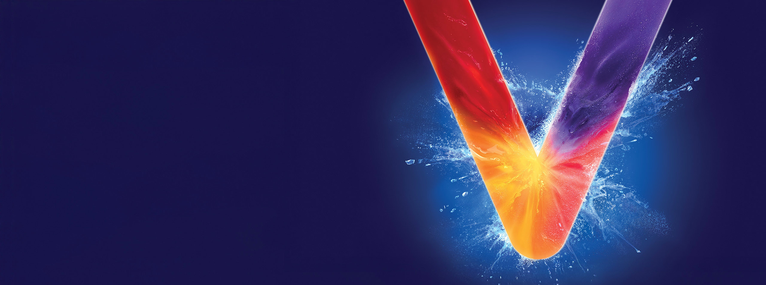 Logo VEEV v rozbouřeném moři