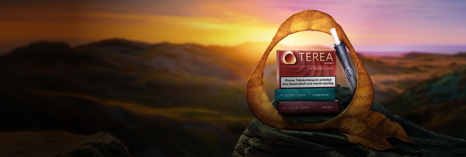 TEREA Tabaksticks vor einem Fort Knox Hintergrund