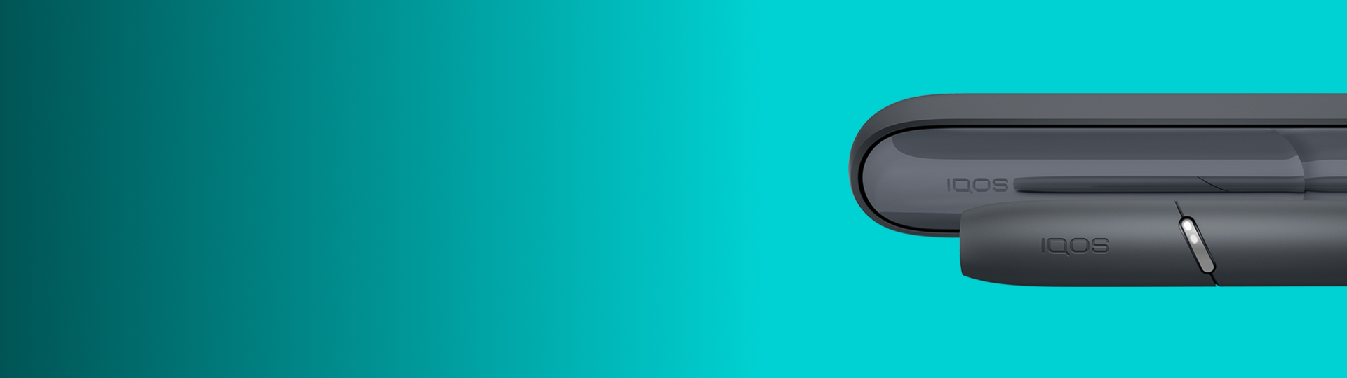 Person hält ein IQOS ORIGINALS DUO in den Händen