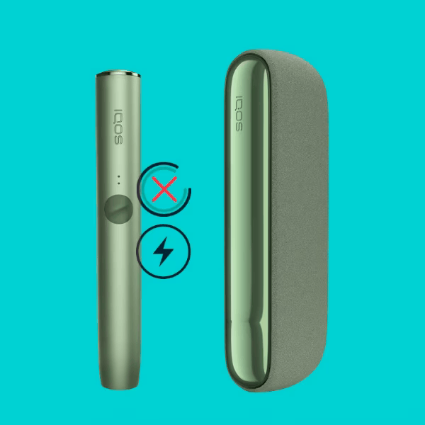 IQOS ILUMA držač i džepni punjač.