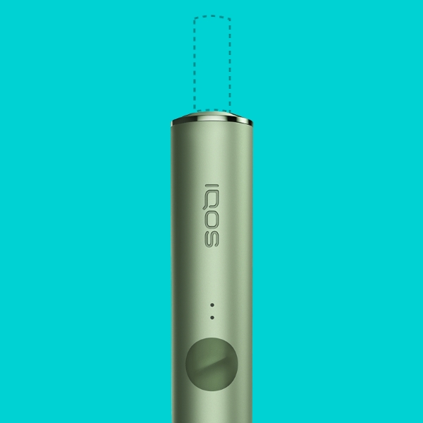 Krupni prikaz IQOS ILUMA PRIME držača.