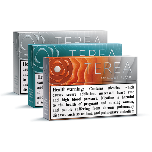 TEREA packs selection