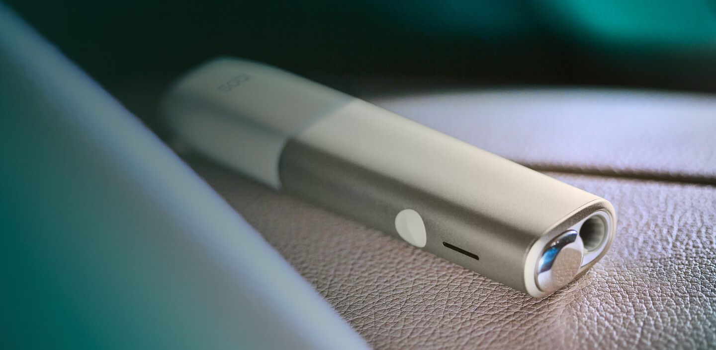 An IQOS ILUMA ONE device.