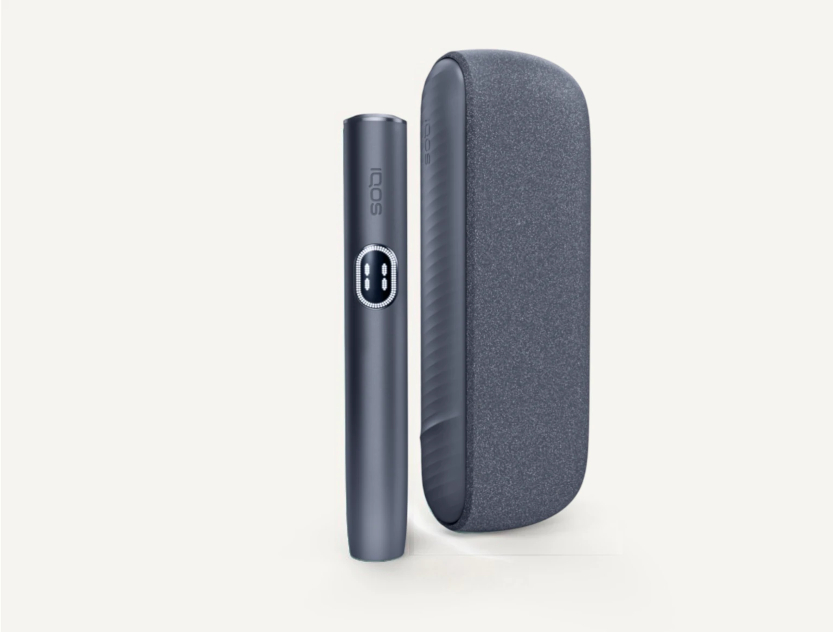 Blue IQOS ILUMA I ONE device