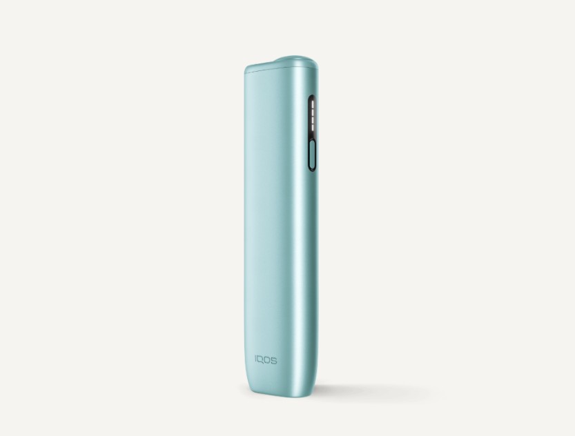 Blue IQOS ILUMA I ONE device