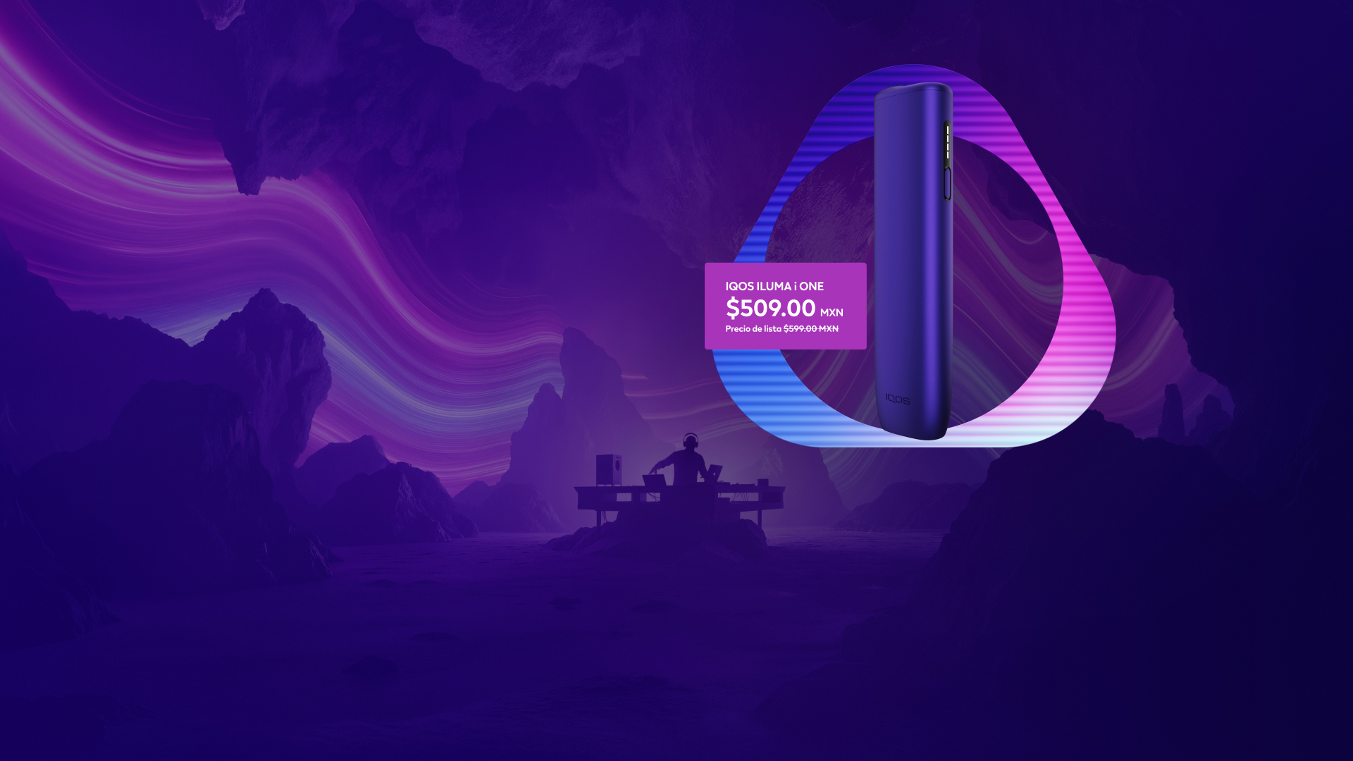 Dispositivo IQOS ILUMA i color Electric Purple