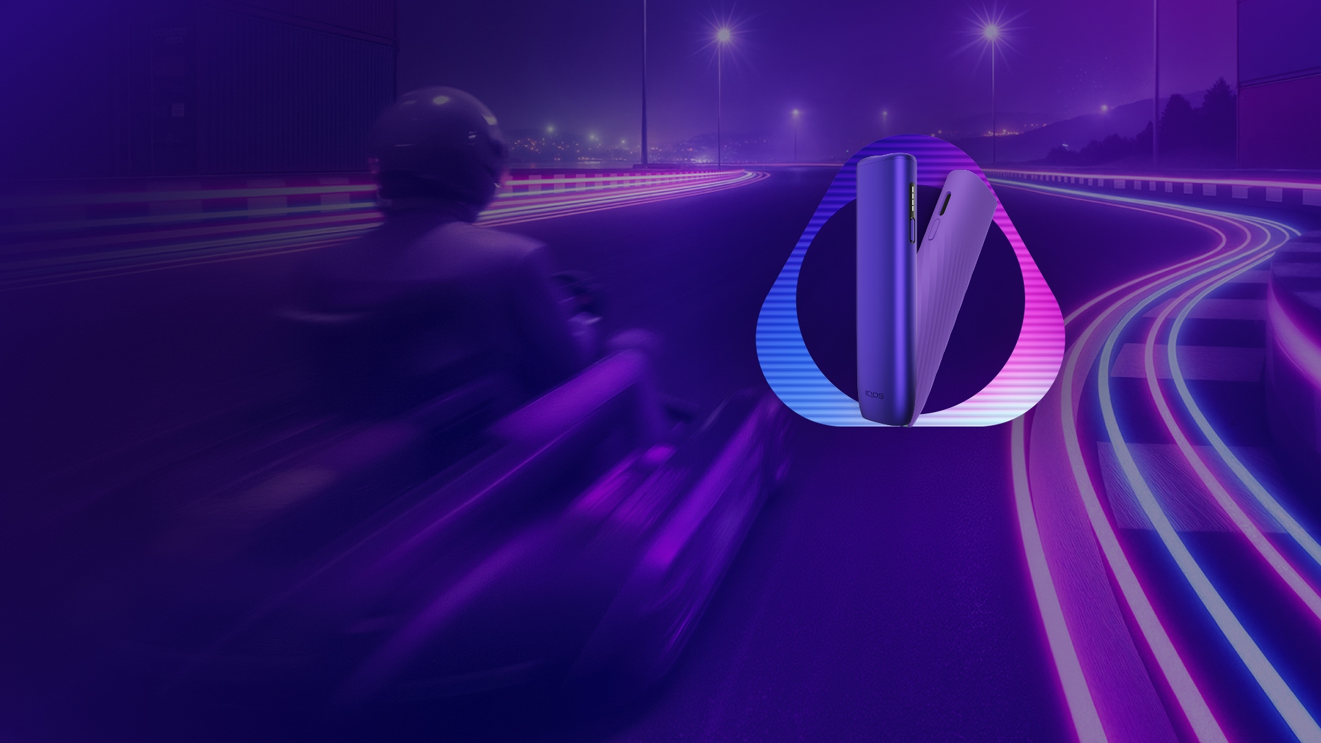 Dispositivo IQOS ILUMA i color Electric Purple