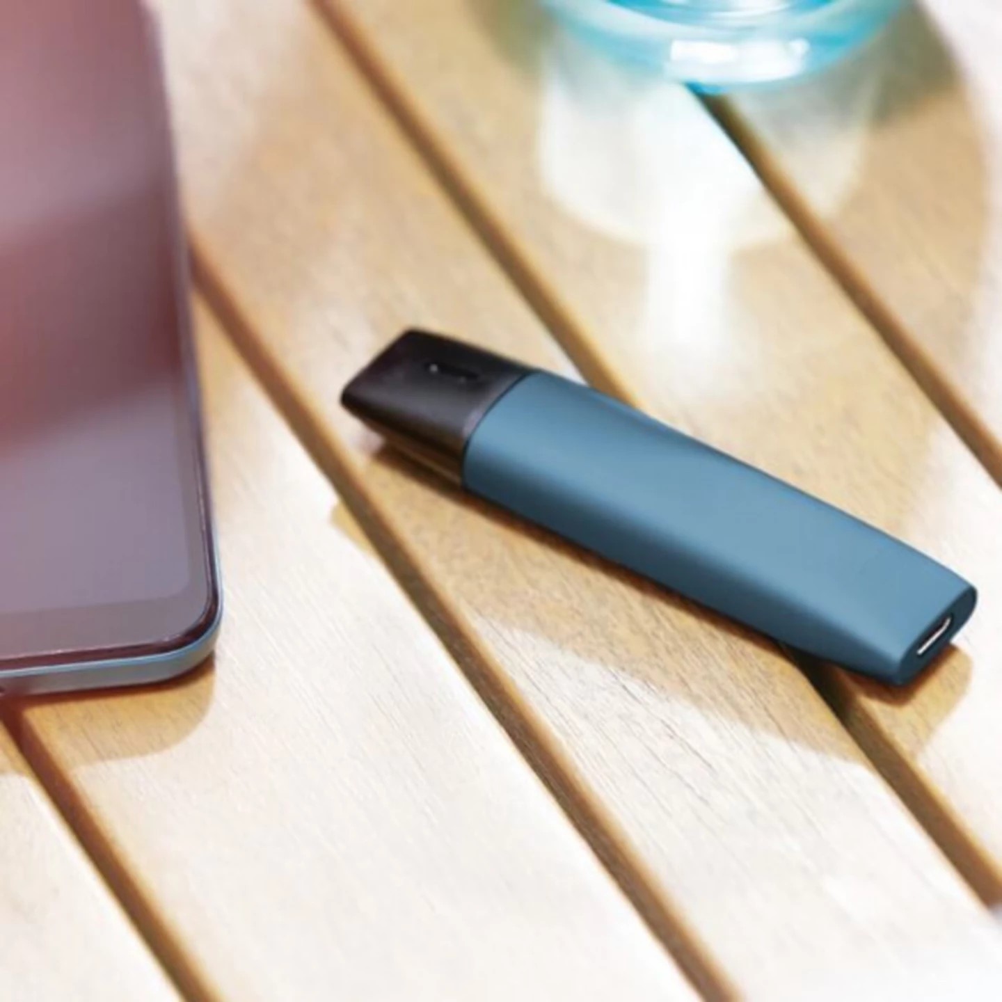 Vape pen on a table