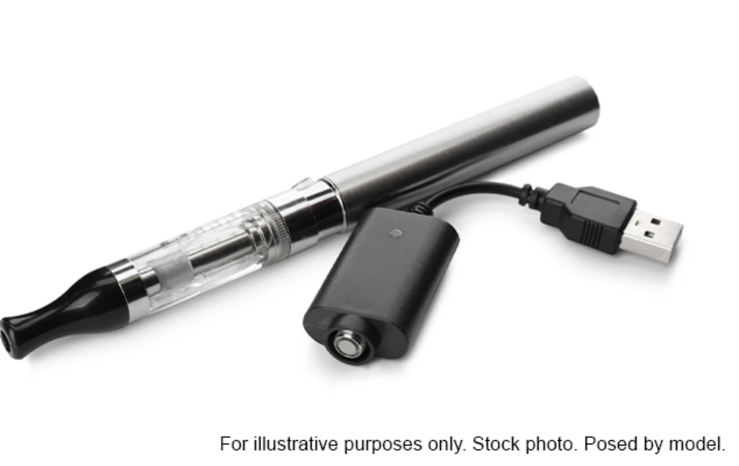 E-cigarette and charger