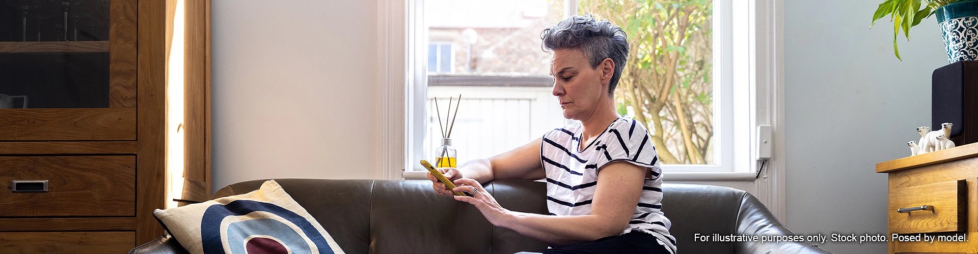 Woman on phone