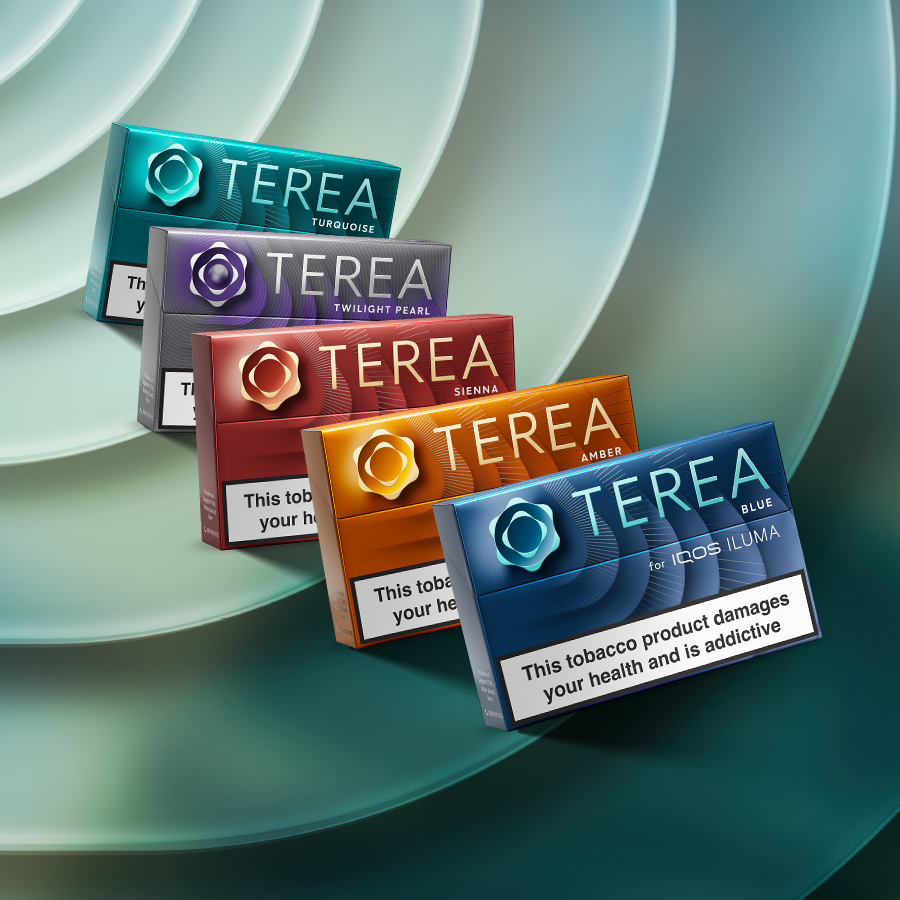An illustration depicting TEREA tobacco sticks.