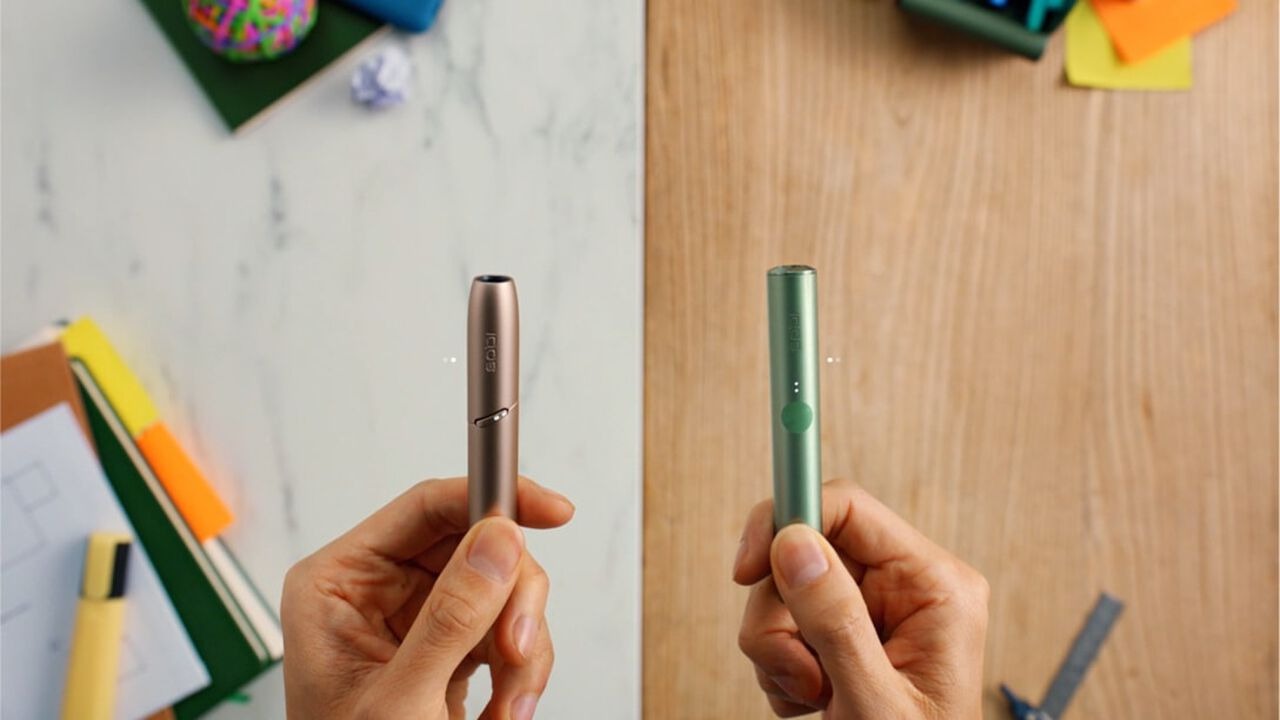 An IQOS 3 DUO Holder and an IQOS ILUMA Holder.