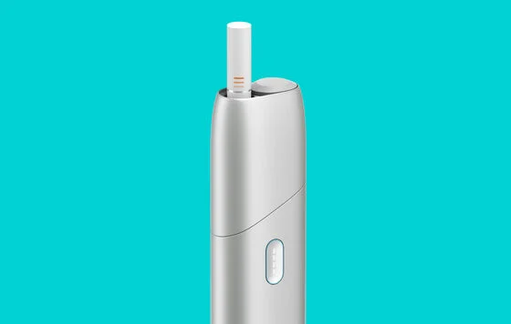 IQOS Originals ONE heated tobacco device in silver color.