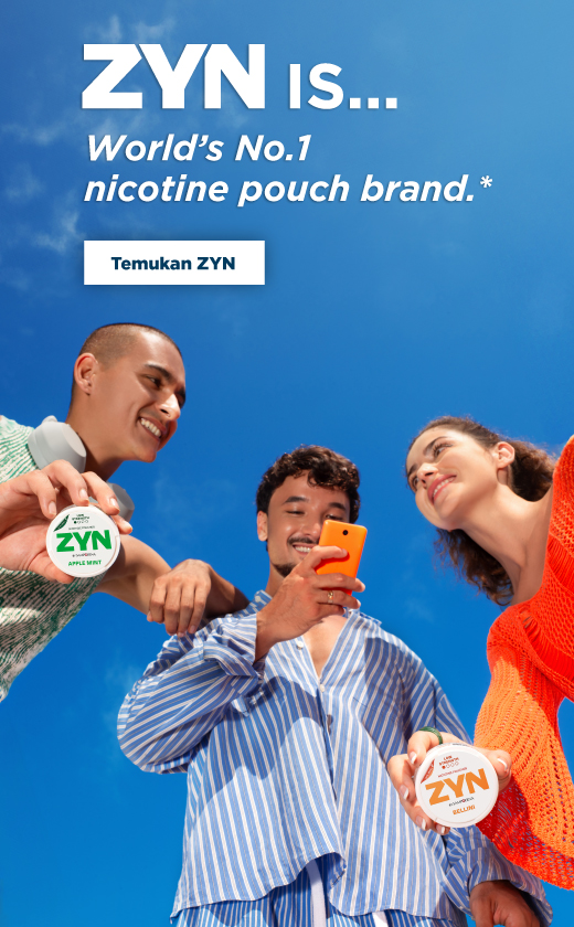 A person holding a ZYN and another person looking at a cellphone