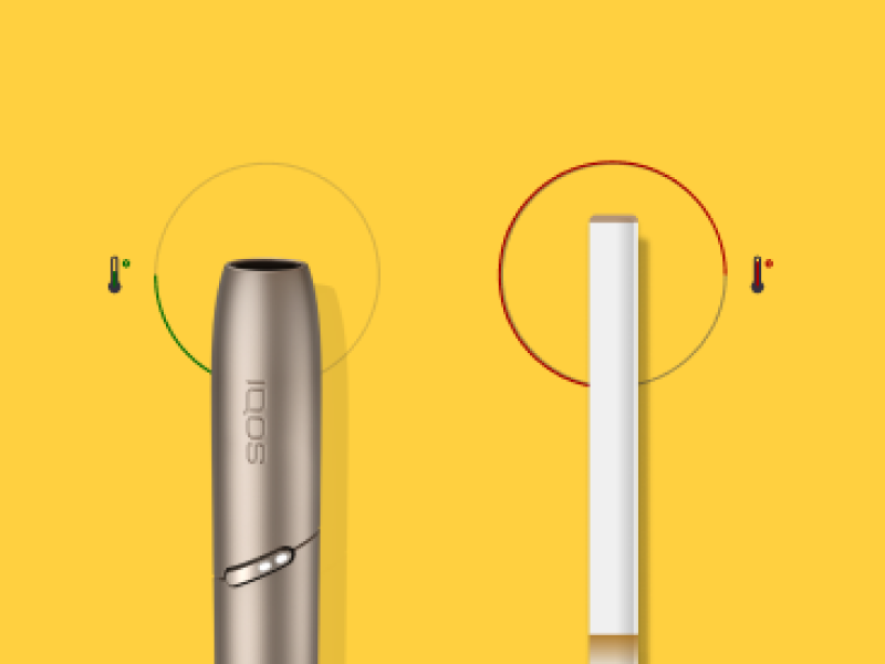 6 Unterschiede zwischen IQOS und herkömmlichen Zigaretten