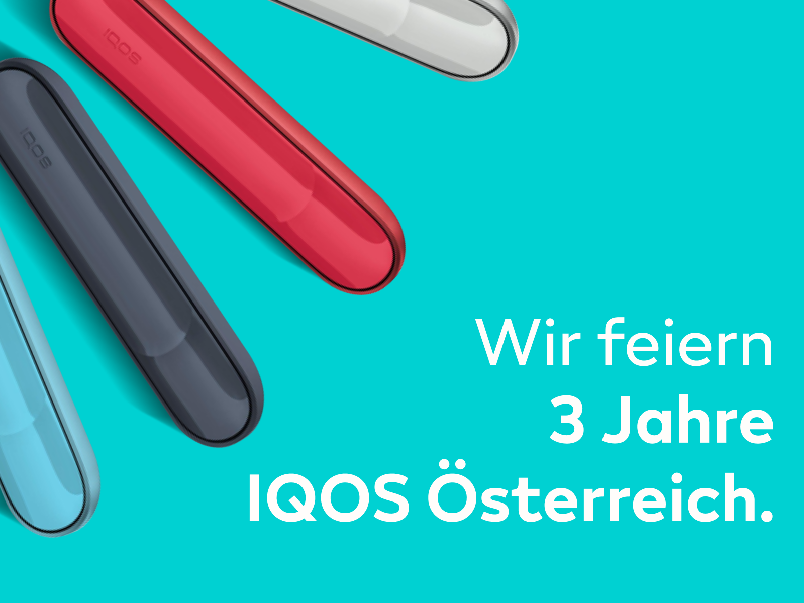 Das IQOS Jubiläum kann beginnen: Jetzt Ihr neues IQOS für nur 39€