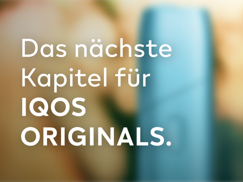 Marken-Familien-Zuwachs: Freuen Sie sich auf das IQOS ORIGINALS ONE  