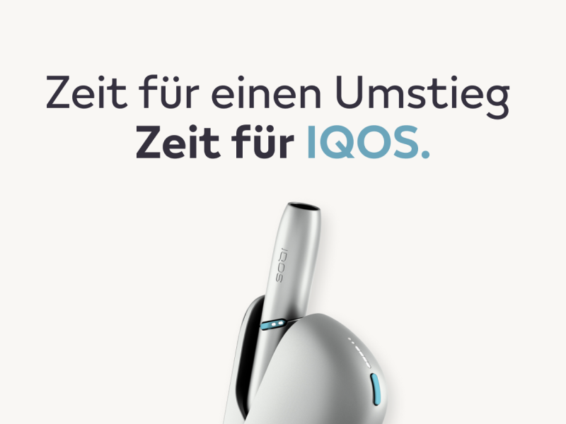 IQOS – Ihr Umstieg für einen Alltag ohne Rauch und Asche