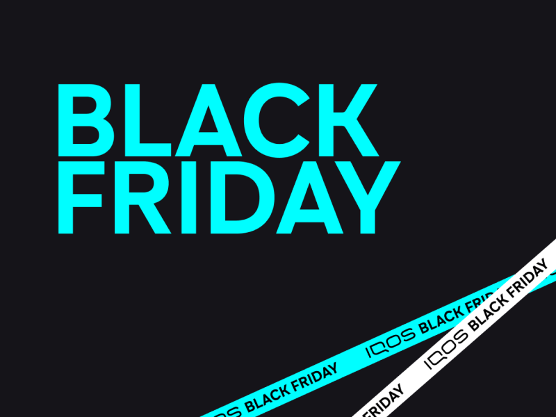 IQOS-Qualität zum Aktionspreis für Ihren Black Friday