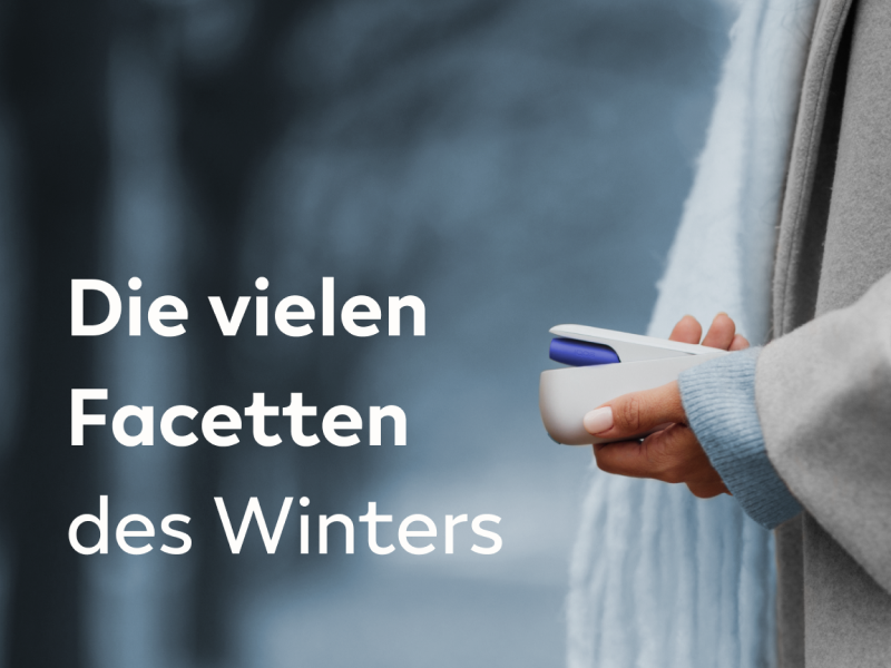 IQOS begleitet alle Wintertypen