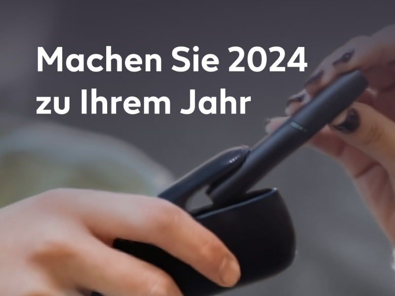 IQOS wünscht einen guten Start ins neue Jahr IQOS wünscht einen guten Start ins neue Jahr