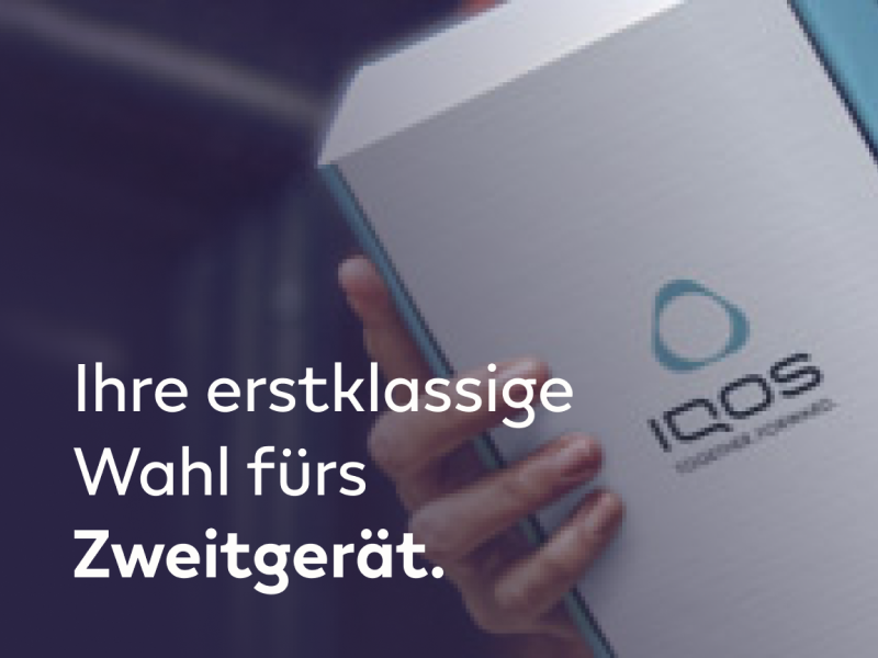 Doppelt hält besser - dein IQOS Zweitgerät