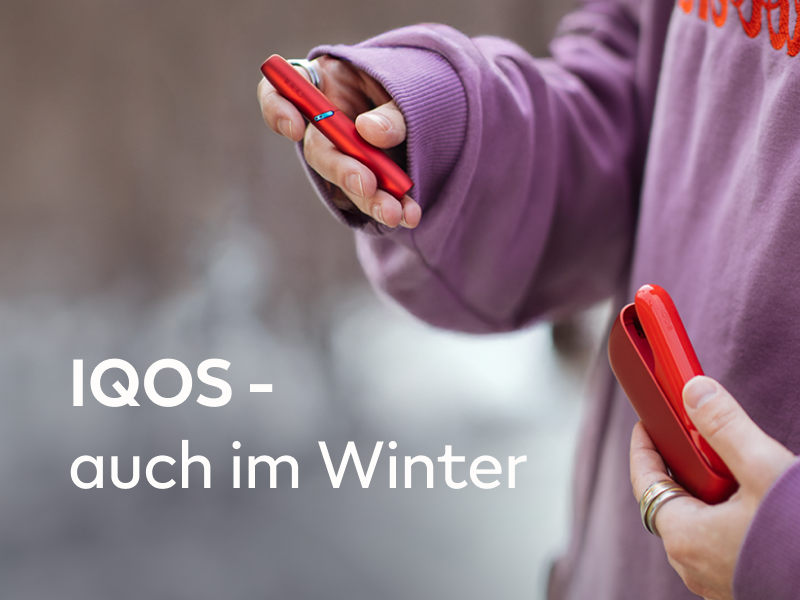 IQOS - Tipps und Tricks für die Winterzeit