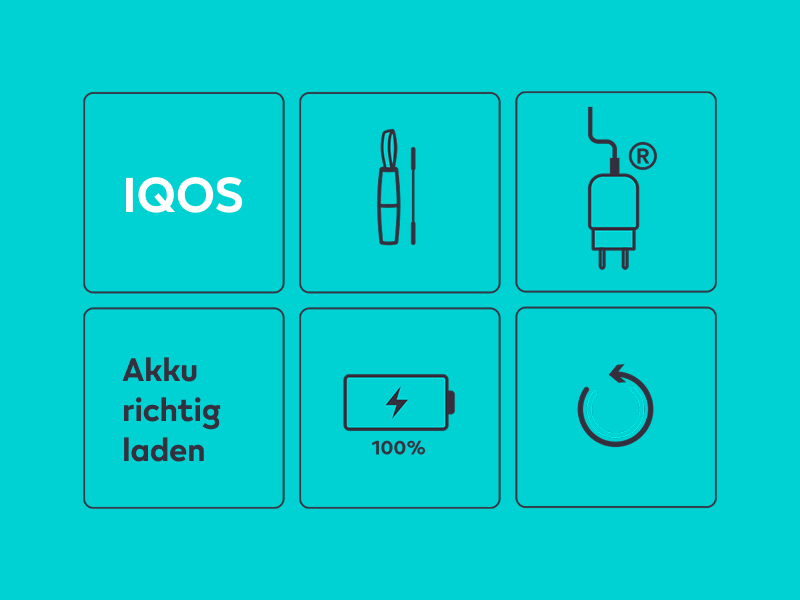 Richtiges Laden und Akkusicherheit bei IQOS