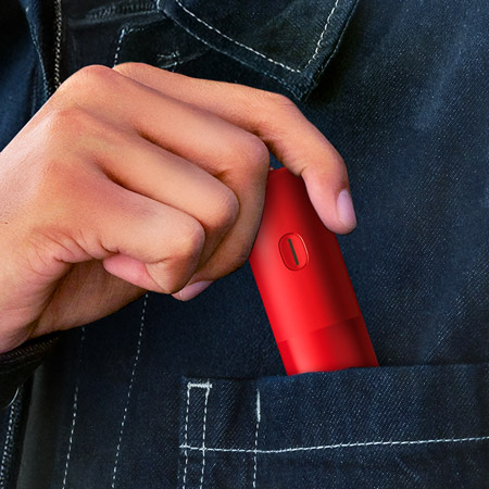 BONDS by IQOS Ruby Red in a pocket
