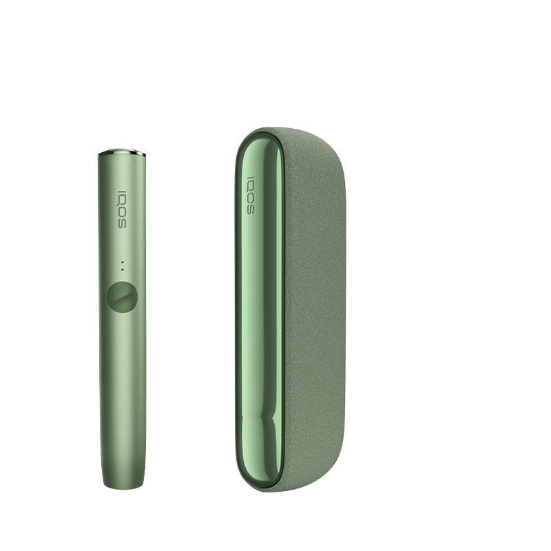【K】IQOS IQOS Iluma Kit Moss Green - Tobacco Heater - for TEREA Tobacco