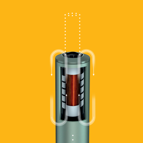An illustration showing IQOS ILUMA’s SMARTCORE INDUCTION SYSTEM™.