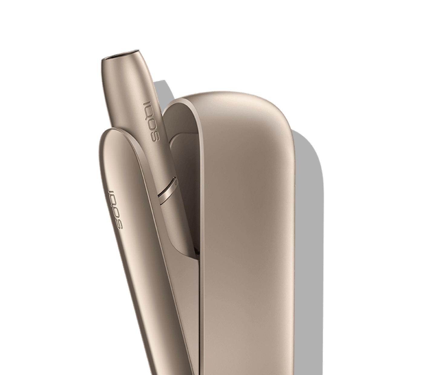 An IQOS 3 DUO Holder inside a Pocket Charger.