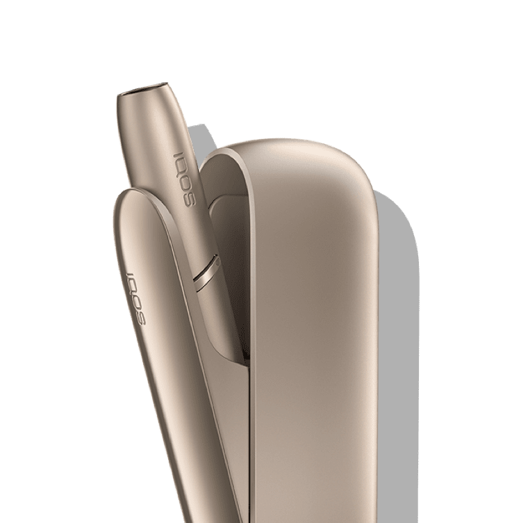 An IQOS 3 DUO Holder inside a Pocket Charger.