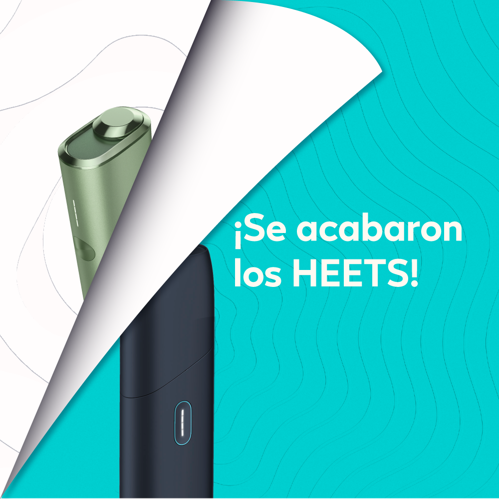 Se acabaron los HEETS cámbiate a IQOS ILUMA
